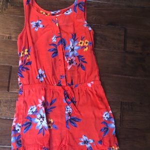 A floral romper
